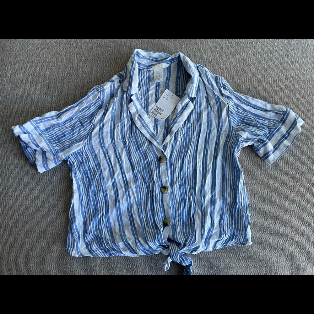 Women H&M Linen Shirt